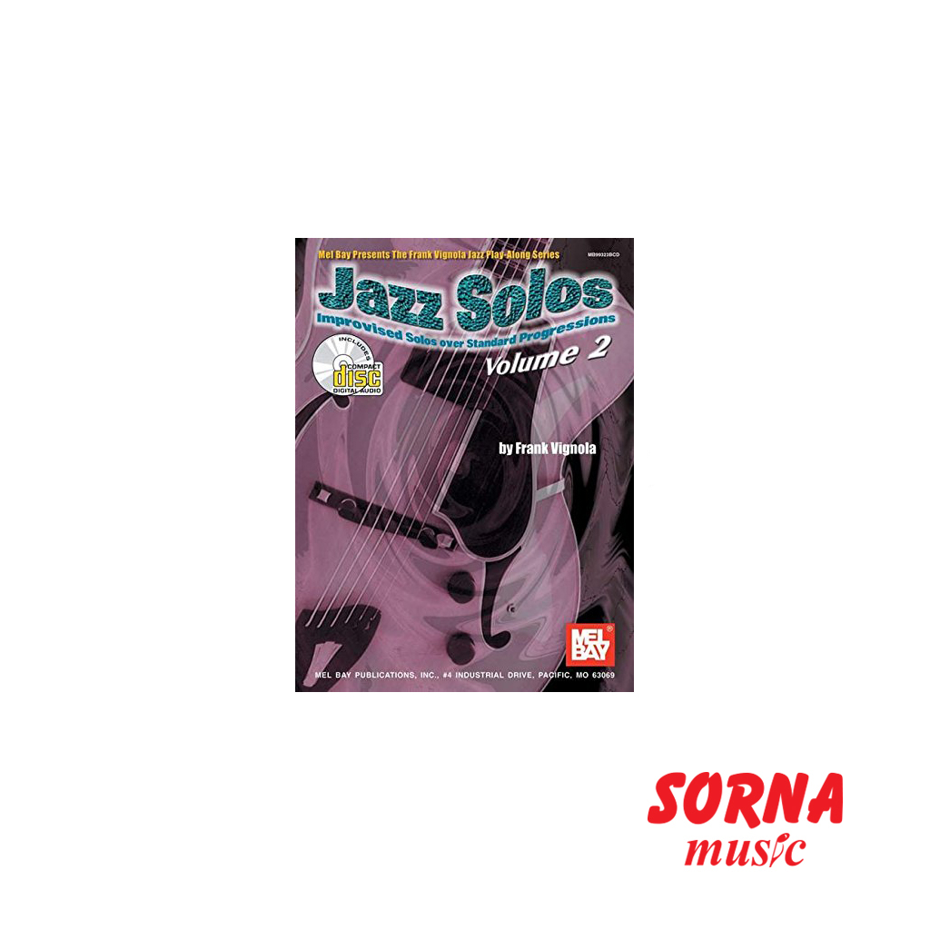 Jazz Solos Improvised Solos over Standard Progressions Volume 2