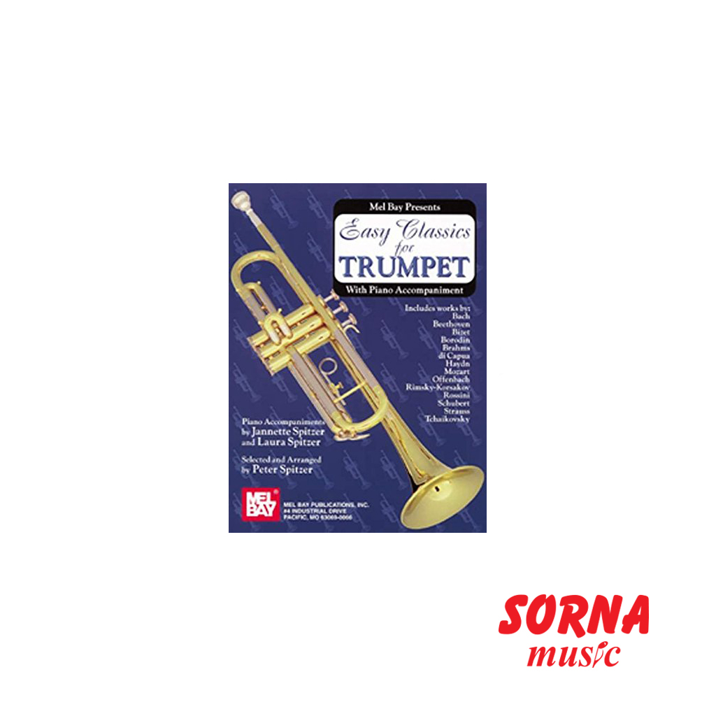 Easy Classics for Trumpet-With Piano Accompaniment
