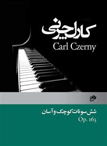 کتاب پیانو شش سونات آسان چرنی رحلی